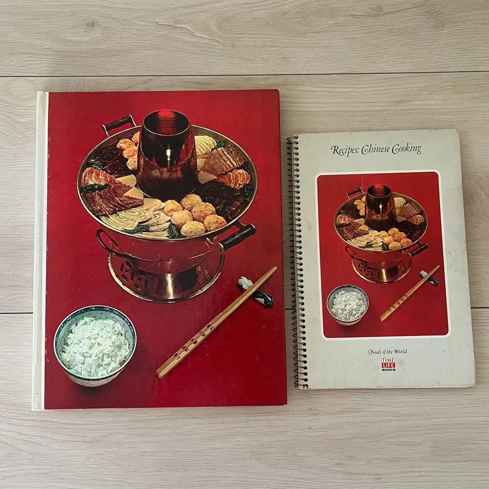 Vintage 70s Time-Life Books Foods of the World Set of 6 and 1 recipe booklet